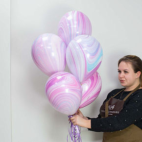 Гелиевый шар "Суперагат" 1 шт.