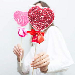 Леденцовая карамель "Сердце"