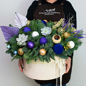 Большой цилиндр "Violet Winter"