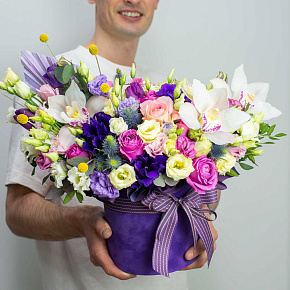 Шляпная коробка "Таинственный сад"