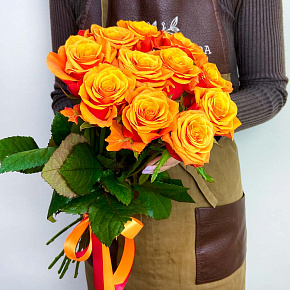 Букет из 11 роз "Испана" 50 см