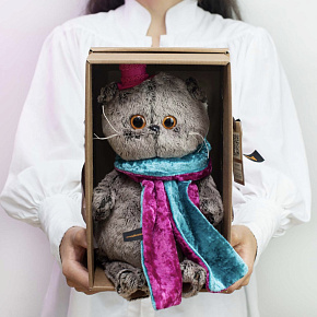 Кот Басик с шарфиком