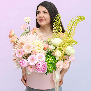 Шляпная коробка "Магия лета"