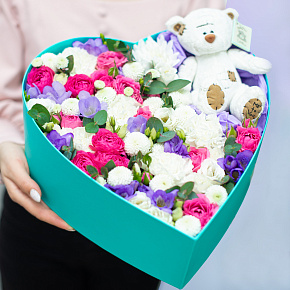 Коробка-сердце "Объятия любви"