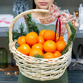 Корзина мандарин 3-4 кг