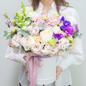 Шляпная коробка "Summer tenderness"