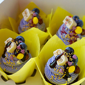 Набор из 6 капкейков №1