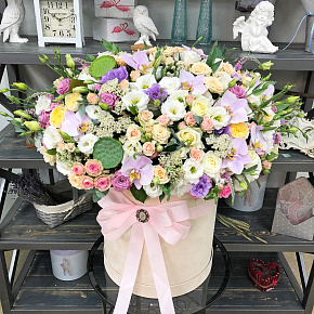 Очень большая шляпная коробка "Микс №7"