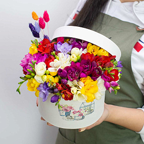 Шляпная коробка "Bright"