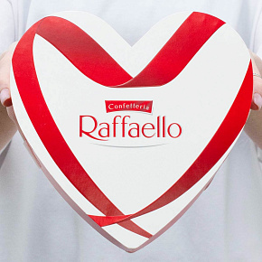 Конфеты Raffaello сердце 120 гр