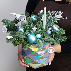 Новогодний цилиндр "Ура, Новый год!"